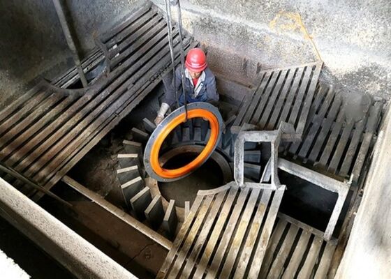 Estator de rotor de poliuretano de mineração para sistemas de flotação de espuma