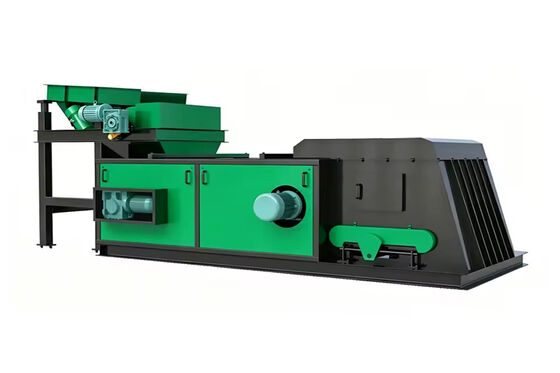 Equipamento de triagem de RAEE Separador de corrente Eddy para resíduos de pequenos aparelhos