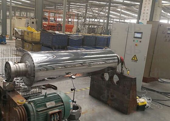 Chapeamento de cromo duro do rolo de aquecimento por indução de aquecimento por indução eletromagnética