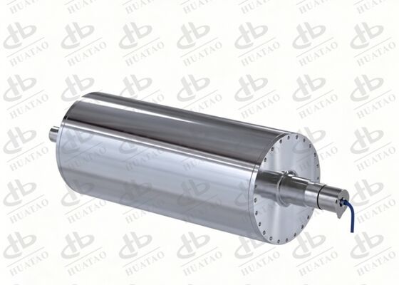 Rolo de aquecimento por indução de carboneto de tungstênio, revestimento de cromo duro, spray Teflok cerâmico
