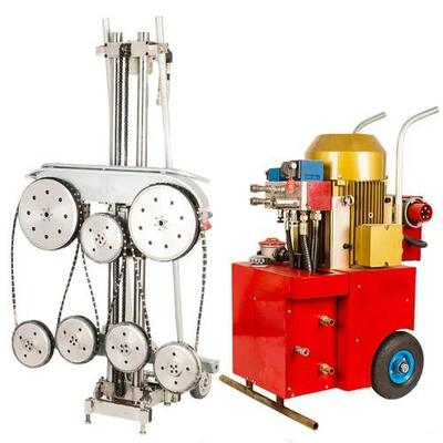 Serra hidráulica resistente inteligente do fio 30KW com motor de frequência variável