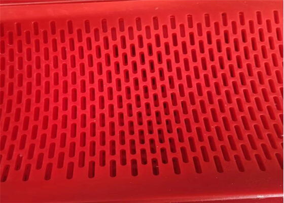 Chinelo de Tela de Elastômero de Poliuretano Altamente Resiliente com Cor Personalizável para Sistemas de Parafusamento e Fixação