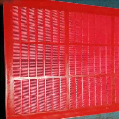 Painel de Tela Modular de Poliuretano WS 85 305x305mm 0,075mm Fenda Resistente ao Desgaste para Desaguamento de Mina de Carvão