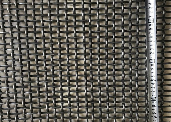 Tela de arame elétrico de alta tensão de fibra de vidro de carvão com ganchos para filtragem resistente à abrasão