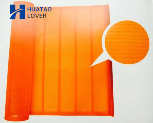Tela vibratória de poliuretano de alta frequência 1045x700mm resistente ao desgaste para mineração