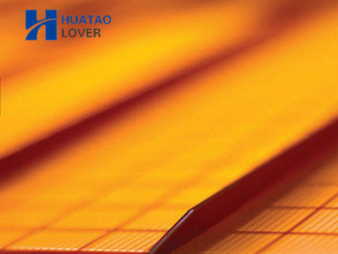 malha de peneira vibratória de alta frequência de poliuretano de cor vermelha com abertura de 0,075 mm