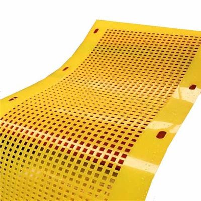 2 mm espessura poliuretano Flip-Flop Screen Mat para peneiramento de coletes com tamanho personalizável