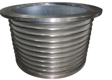 O diâmetro interno 795mm da cesta da tela de fio da cunha do modelo de Voith SS23 entalhou 0.13mm/0.15mm