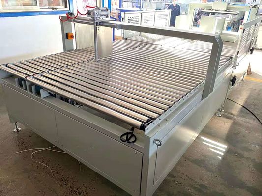 prensa quente dobro da caixa da correia dos PP do derretimento de 1250×1150mm única para a caixa de empacotamento