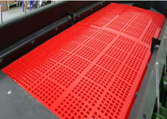 610x610mm Polyurethane Screen Mesh para mineração com alta eficiência de filtragem e longa vida útil