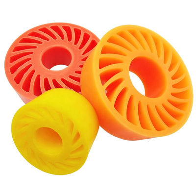 Linha de produção rodas do cartão do ondulador do esmagamento do poliuretano