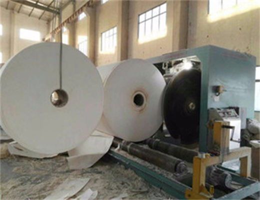 máquina de corte de papel da talhadeira do rolo 43kw enorme com a lâmina de serra circular elétrica